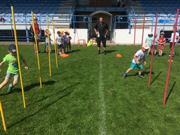 Zobrazit » Dětský sportovní den s klatovským fotbalem